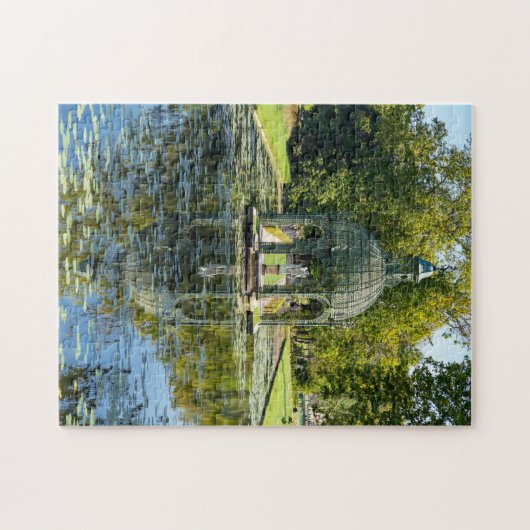 Insel der Liebe im Schloss Chantilly Puzzle (Horizontal)