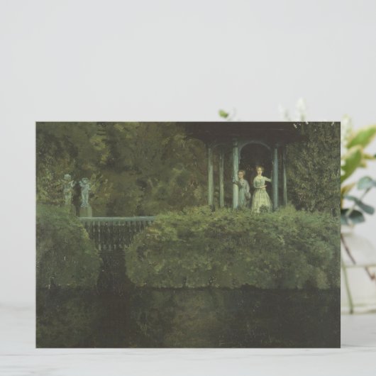 Insel der Liebe Karte (Stehend Vorderseite)