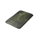 Insel der Liebe (von Konstantin Somov) Badematte (Schrägansicht)