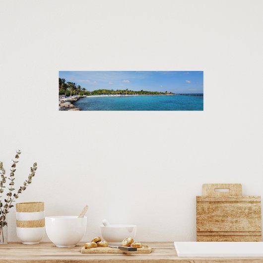 Insel der Renaissance (Aruba) Poster (Küche)