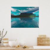 Insel der Schatten Poster (Küche)