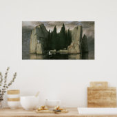 Insel der Toten, 1883 Arnold Bocklin Poster (Küche)
