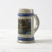 "Insel der Toten" Bierglas (VorderseiteRechts)