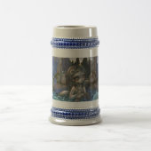 "Insel der Toten" Bierglas (Mittel)