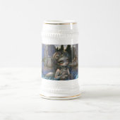 "Insel der Toten" Bierglas (Mittel)
