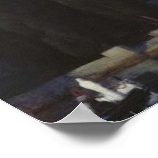 Insel der Toten durch Arnold Bocklin Poster (Ecke)