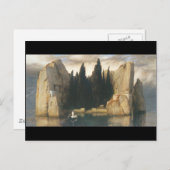 Insel der Toten Postkarte (Vorne/Hinten)