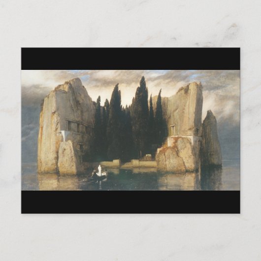 Insel der Toten Postkarte (Vorderseite)