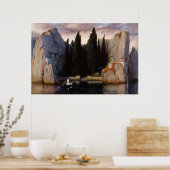 Insel der Toten von Arnold Bocklin Poster (Küche)