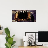 Insel der Toten von Arnold Bocklin Poster (Heimbüro)