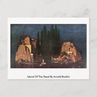 Insel der Toten von Arnold Bocklin Postkarte
