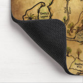 Insel der verlorenen Schatz-Karte Mousepad (Ecke)