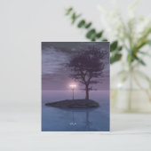 Insel der Wanderern Postkarte (Stehend Vorderseite)