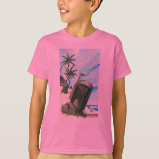 "Insel des Fett Moai " T-Shirt