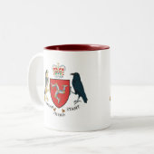 Insel des Mann-Wappens Tasse (Vorderseite Links)