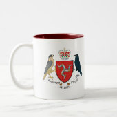 Insel des Mann-Wappens Tasse (Links)