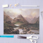 Insel des Skye Waterfall Seidenpapier (Handwerk)