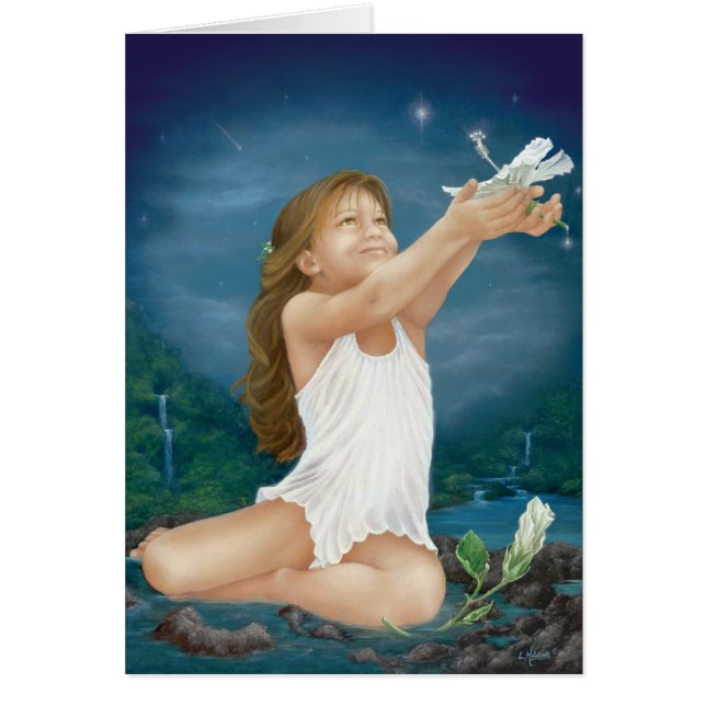 "Insel, die" Ölgemälde durch Lori Higgins wünscht (Vorne)