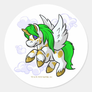 Insel, die Uni nah an Geheimnis-Insel behält Runder Aufkleber