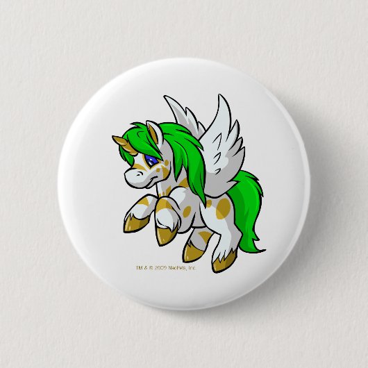 Insel, die Uni über Geheimnis-Insel fliegt Button (Vorderseite)