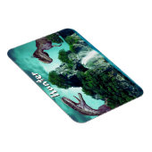 Insel Dinosaur Magnet (Rechte Seite)