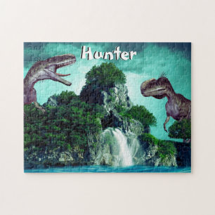 Insel Dinosaur Puzzle
