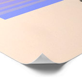 Insel Eigg Schottland Reiseplakat Poster (Ecke)