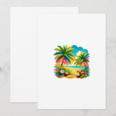 Insel Einladung (Vorne/Hinten)