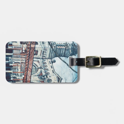 Insel Ellis Gepäckanhänger (Vorderseite horizontal)