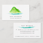 Insel-Entweichen Visitenkarte (Vorne/Hinten)