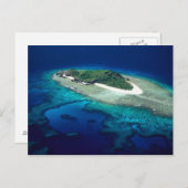 Insel Eori, Mamanuca-Inseln, Fidschi - Luft Postkarte (Vorne/Hinten)