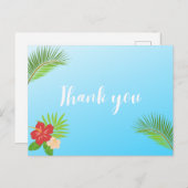 Insel Escape Blank Postkarte (Vorne/Hinten)