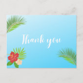 Insel Escape Blank Postkarte (Vorderseite)