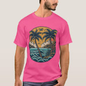 Insel Escape T-Shirt (Vorderseite)