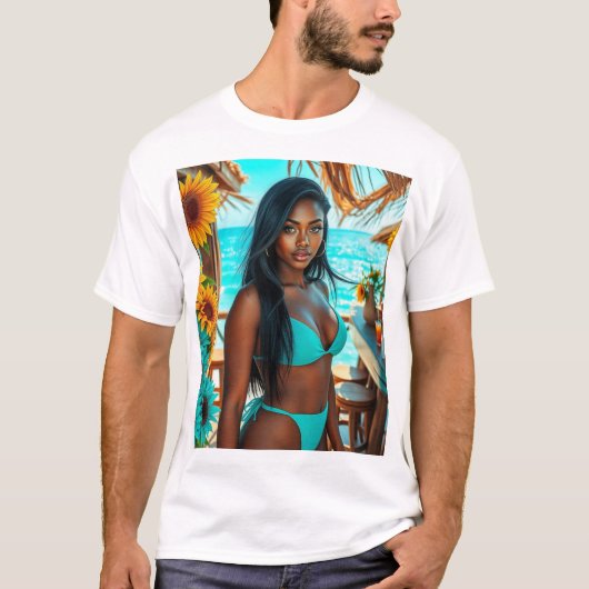 Insel Fantasy T-Shirt (Vorderseite)