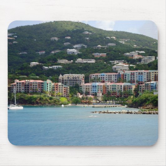 Insel-Farbe Mousepad (Vorne)