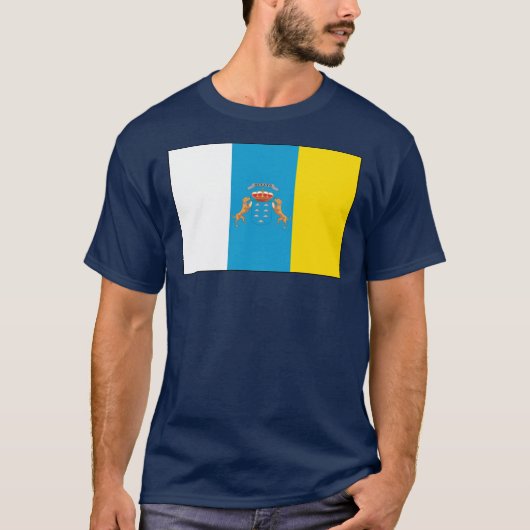 Insel-Flaggen-T - Shirt (Vorderseite)