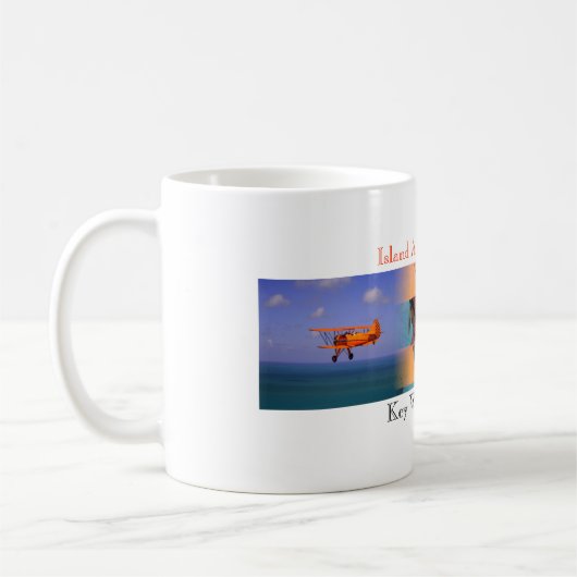 Insel-Flugzeug bereist 15 Unze-Tasse Kaffeetasse (Links)