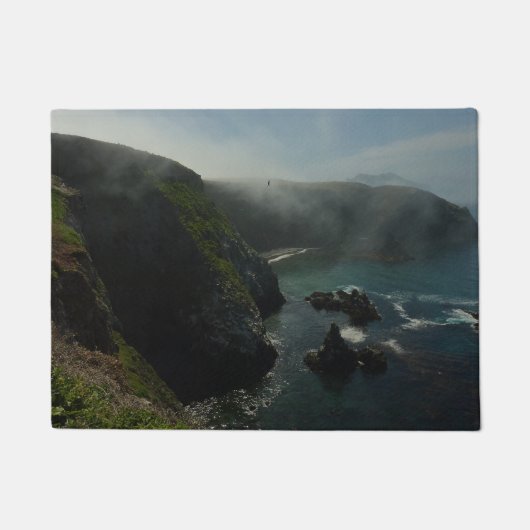 Insel Foggy Anacapa auf den Kanalinseln Fußmatte (Vorderseite)