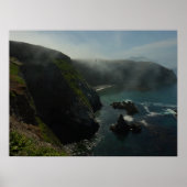 Insel Foggy Anacapa auf den Kanalinseln Poster (Vorne)