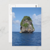 Insel für Eins - Vava'u, Tonga Postkarte (Vorne/Hinten)