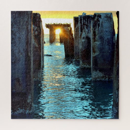 Insel Gasparilla Sunset Pier - 20x20 - 676 Stk. Puzzle (Vertikal)