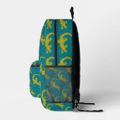 Insel Gecko Bedruckter Rucksack (Rechts)