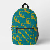 Insel Gecko Bedruckter Rucksack (Vorderseite)