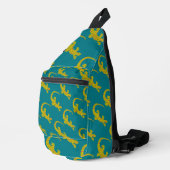 Insel Gecko Crossbody Bag (Rechte Ecke)
