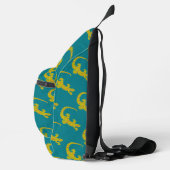 Insel Gecko Crossbody Bag (Rechts)