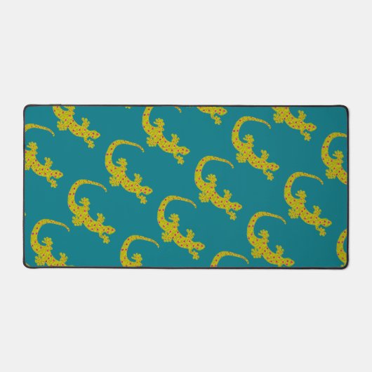 Insel Gecko Schreibtischunterlage (Vorderseite)