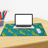 Insel Gecko Schreibtischunterlage