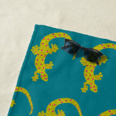 Insel Gecko Strandtuch (Beispiel)
