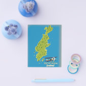 Insel Gigha Schottland Karte (Einzeln)
